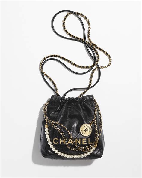 chanel mini drawstring|CHANEL 22 Mini Handbag.